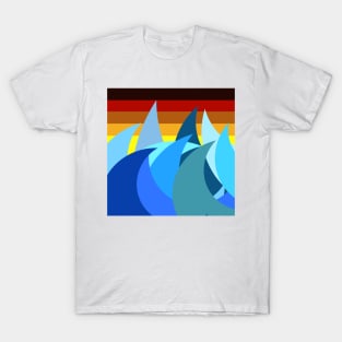 SUnset wave T-Shirt